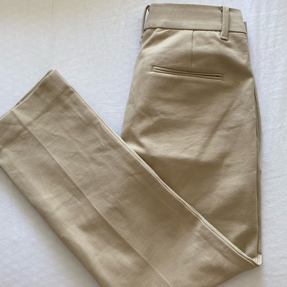 Ann Taylor petite tan dress pants
